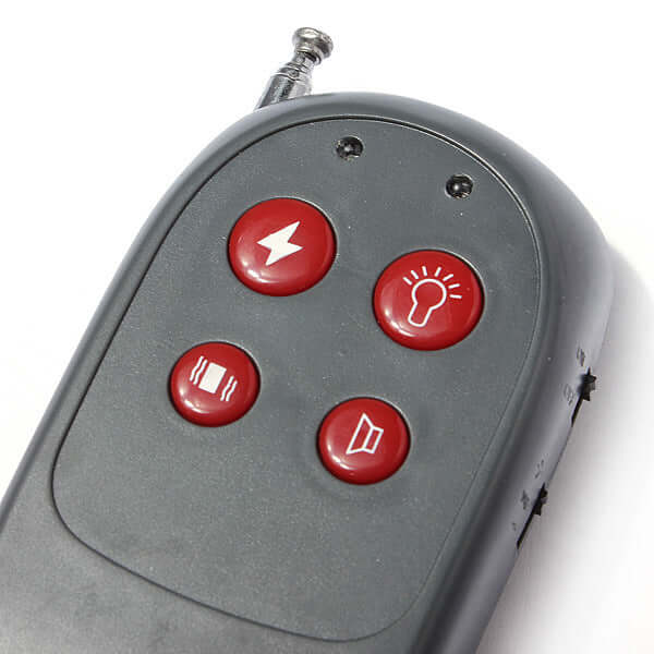 4-in-1 Remote Dog Training Device with Shock and Sound remote control with buttons