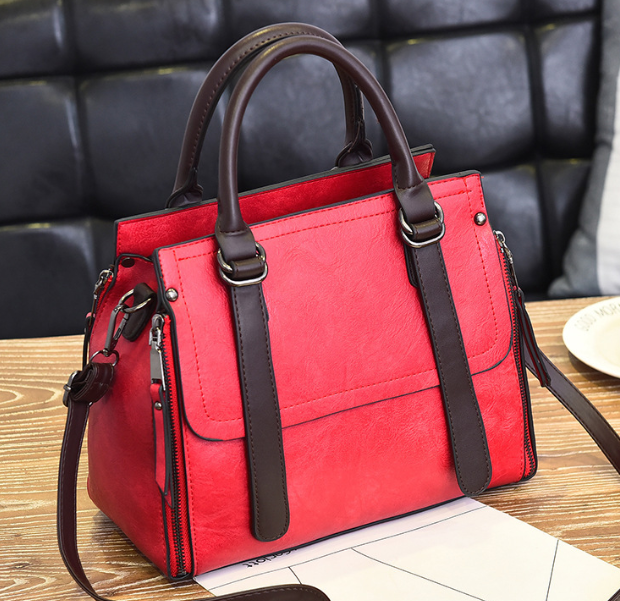 Handtas met Frosted afwerking, Emmer tas, Crossbodytas, Draagtas