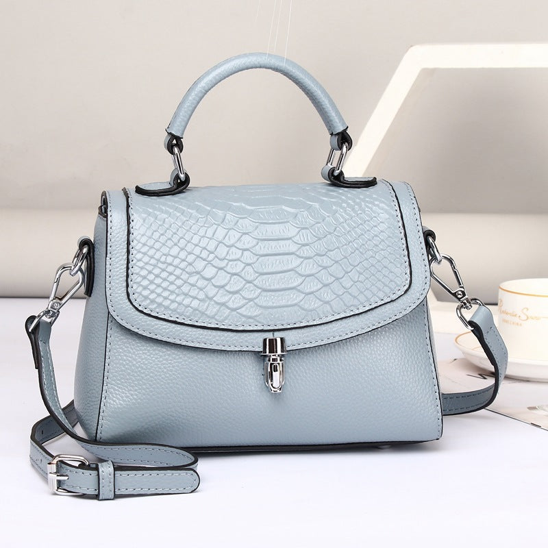 Echt Leren Crossbody Schoudertas - Bovenste Laag