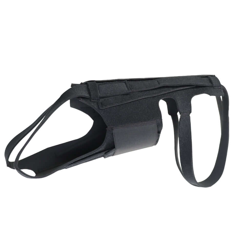 Dog back brace for IVDD and arthritis, designed for support during recovery and pain relief.