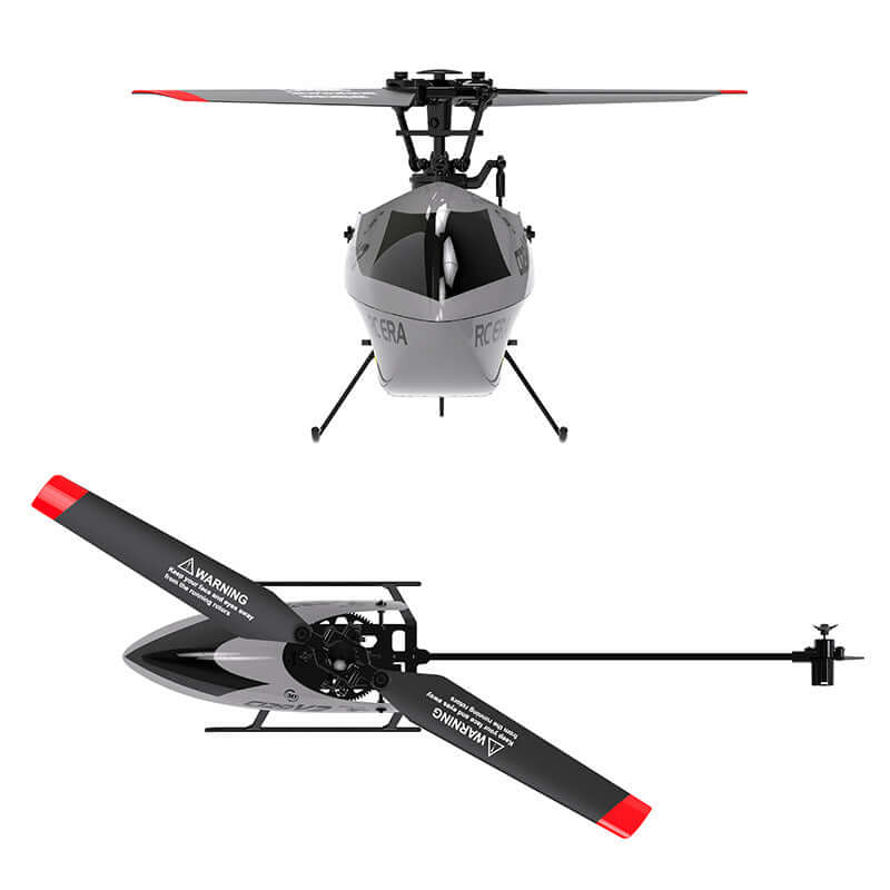 C129V2 RC Helicopter with Altitude Control (New Model) displaying sleek design and rotor features.