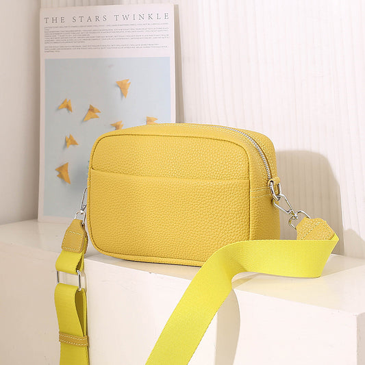 EffEffendige dames messenger bag met brede riem
