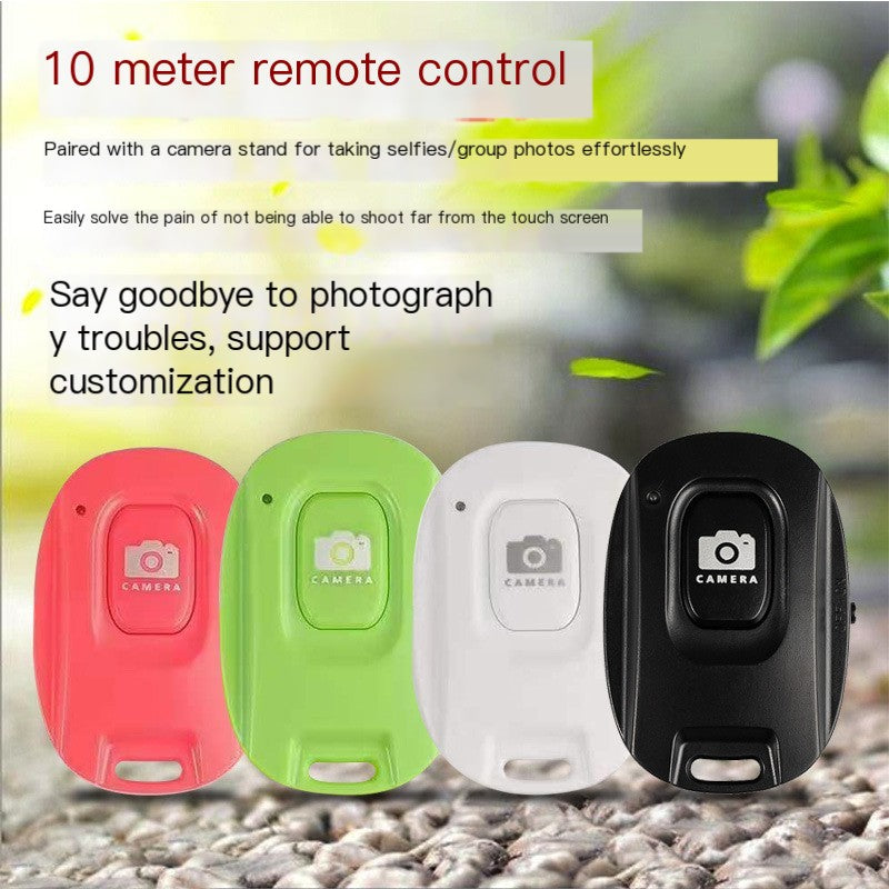 New Single Button Bluetooth Selfie Remote Controller
