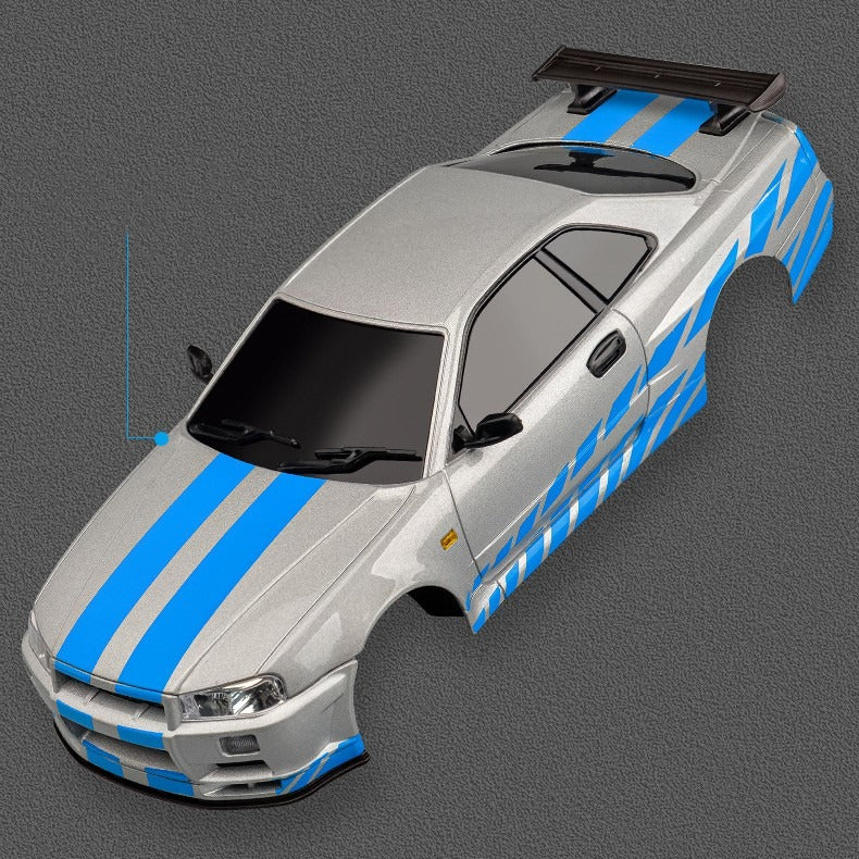 1:18 Scale RC Flip Model Car – Metal Shell