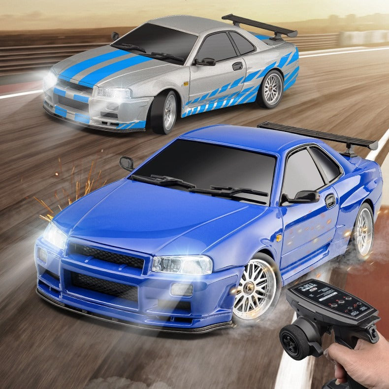 1:18 Scale RC Flip Model Car – Metal Shell