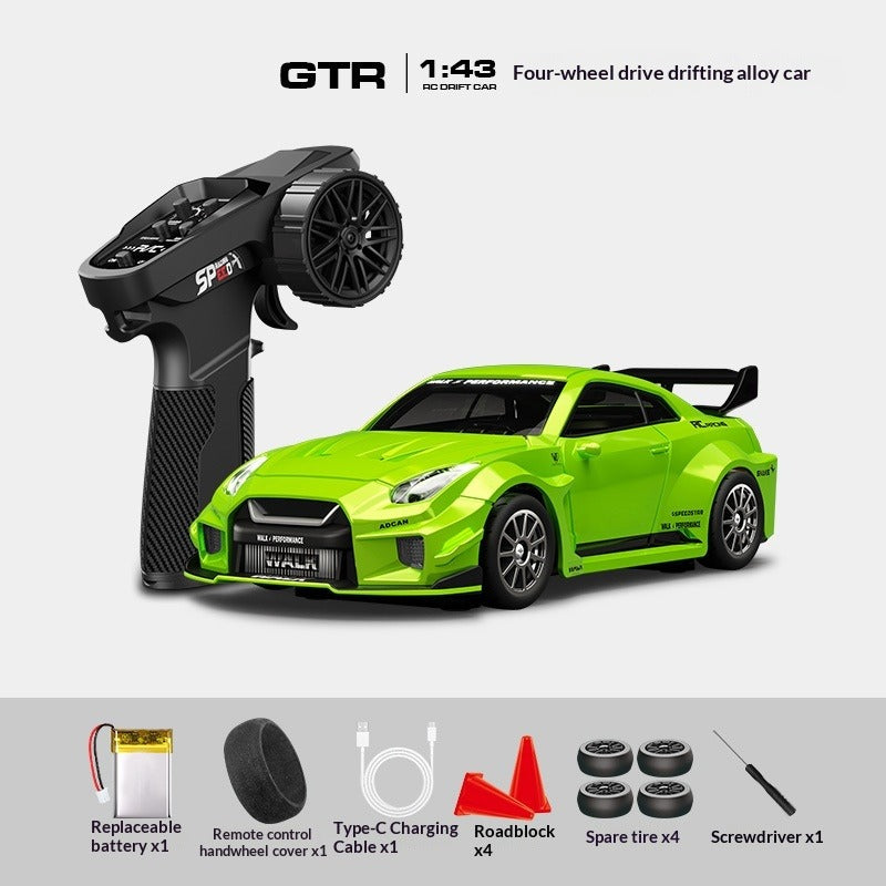 Remote Control Alloy Drift Car for Kids