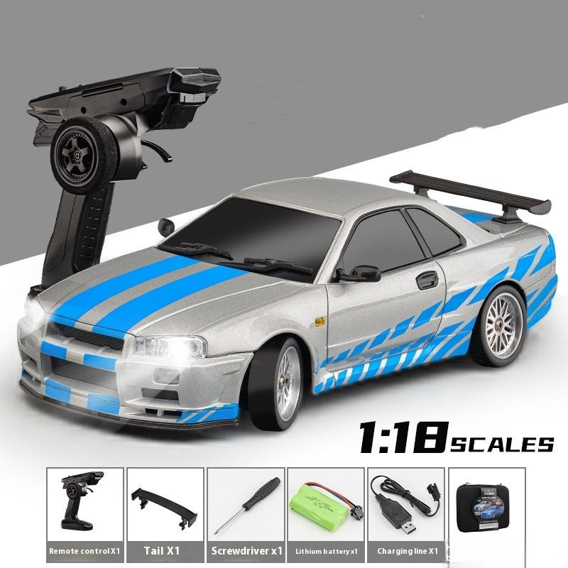 1:18 Scale RC Flip Model Car – Metal Shell