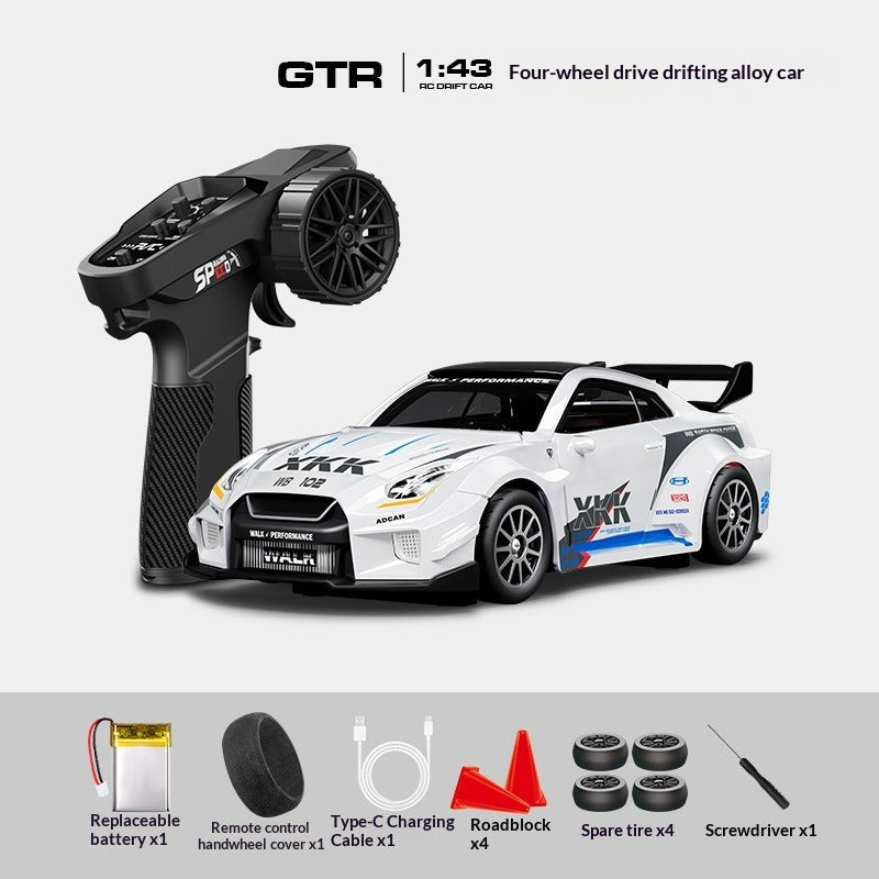 Remote Control Alloy Drift Car for Kids