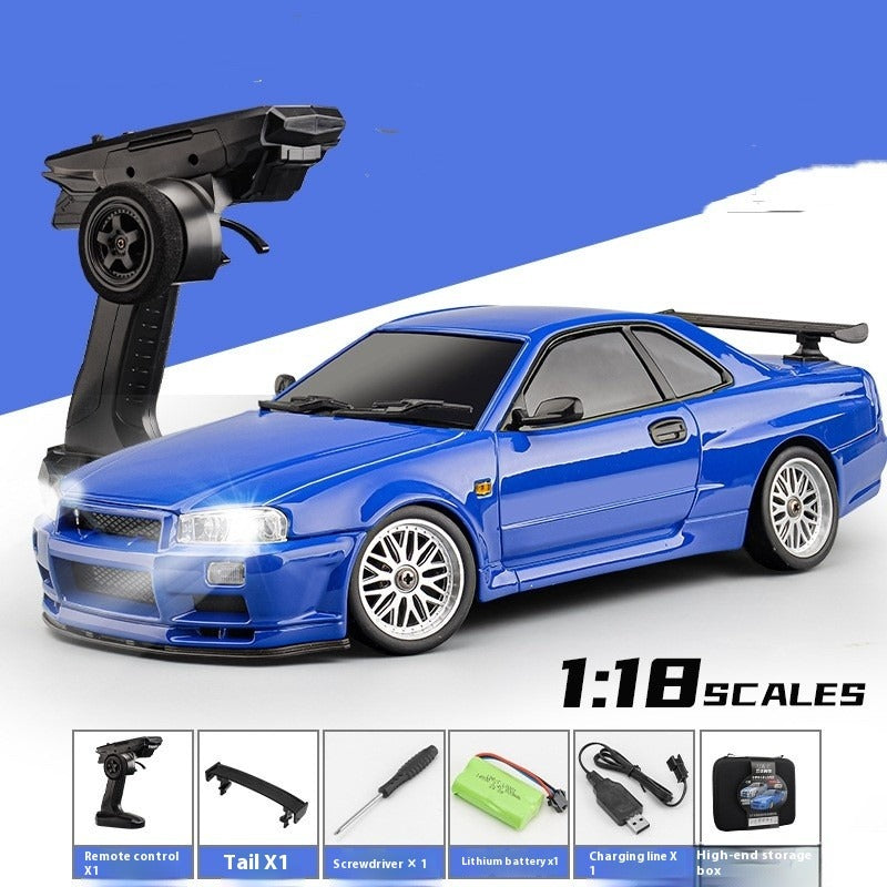 1:18 Scale RC Flip Model Car – Metal Shell