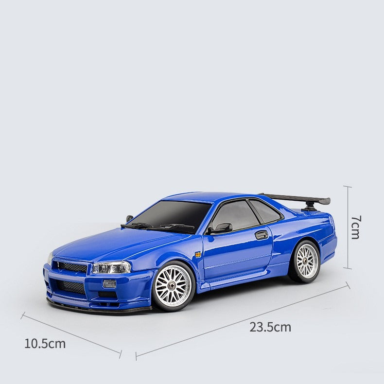 1:18 Scale RC Flip Model Car – Metal Shell