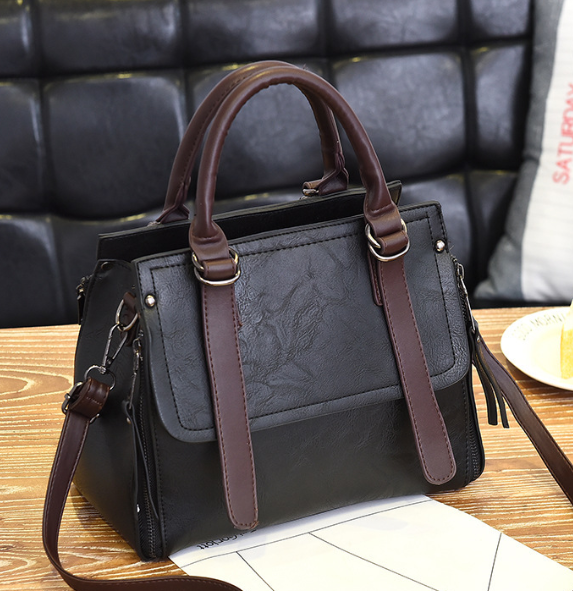 Handtas met Frosted afwerking, Emmer tas, Crossbodytas, Draagtas