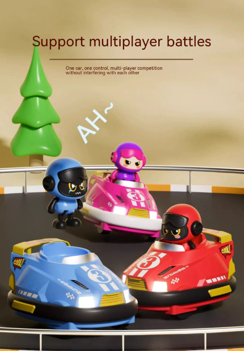 Remote Control Bumper Car Toy Set