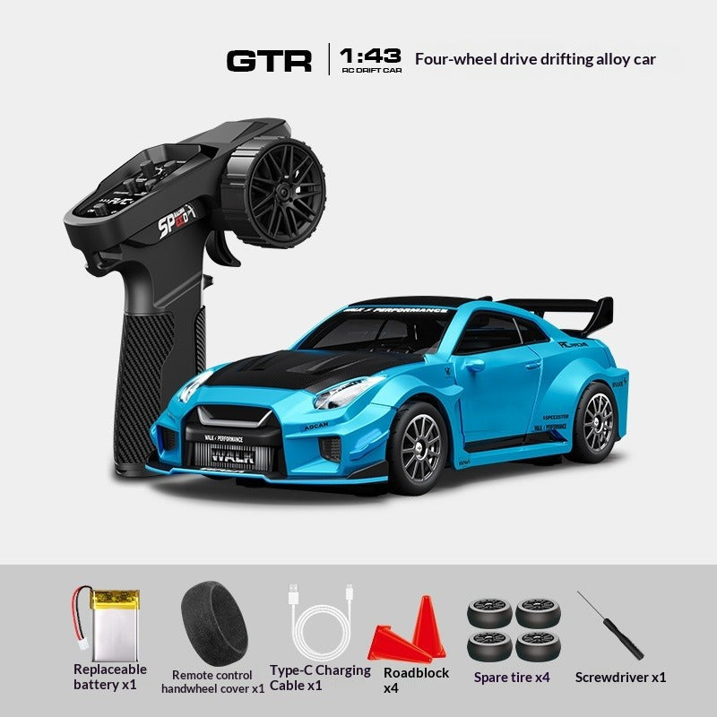 Remote Control Alloy Drift Car for Kids