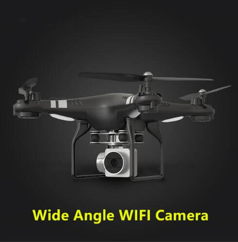 remote control drone with 1080P camera featuring wide angle WIFI capability