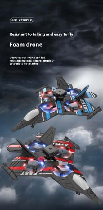 New Remote Control Bubble Plane in vibrant colors soaring through the sky, perfect for young aviators.