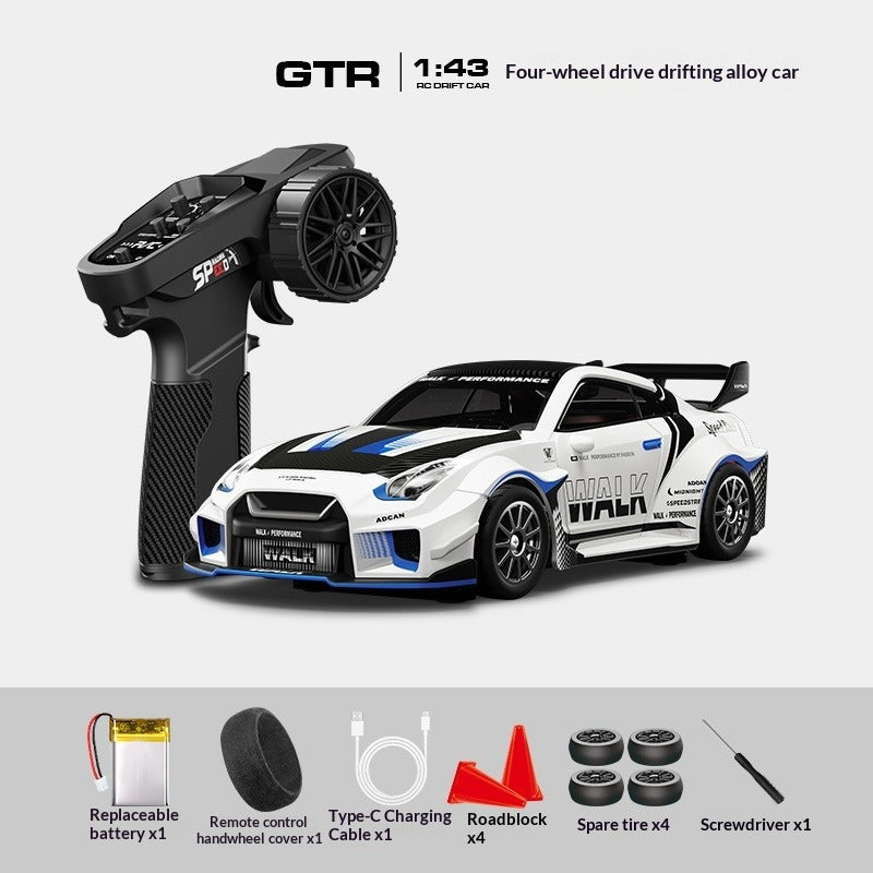 Remote Control Alloy Drift Car for Kids