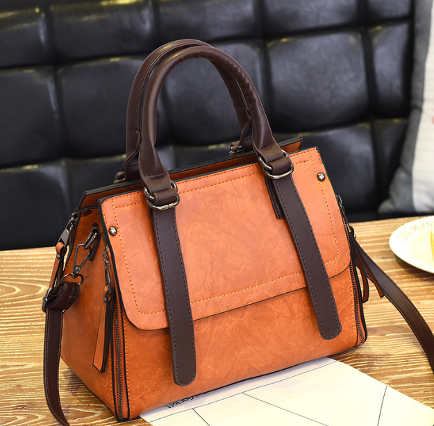 Handtas met Frosted afwerking, Emmer tas, Crossbodytas, Draagtas