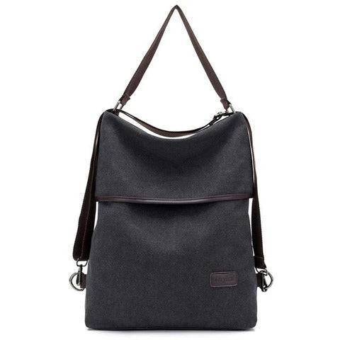 Canvas Dames Tas - Veelzijdige Crossbody Rugzak