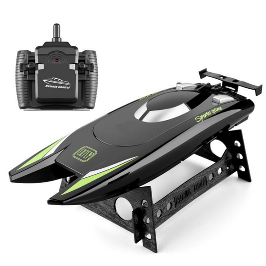 Dual Motor Remote Control Racing Boat for Kids