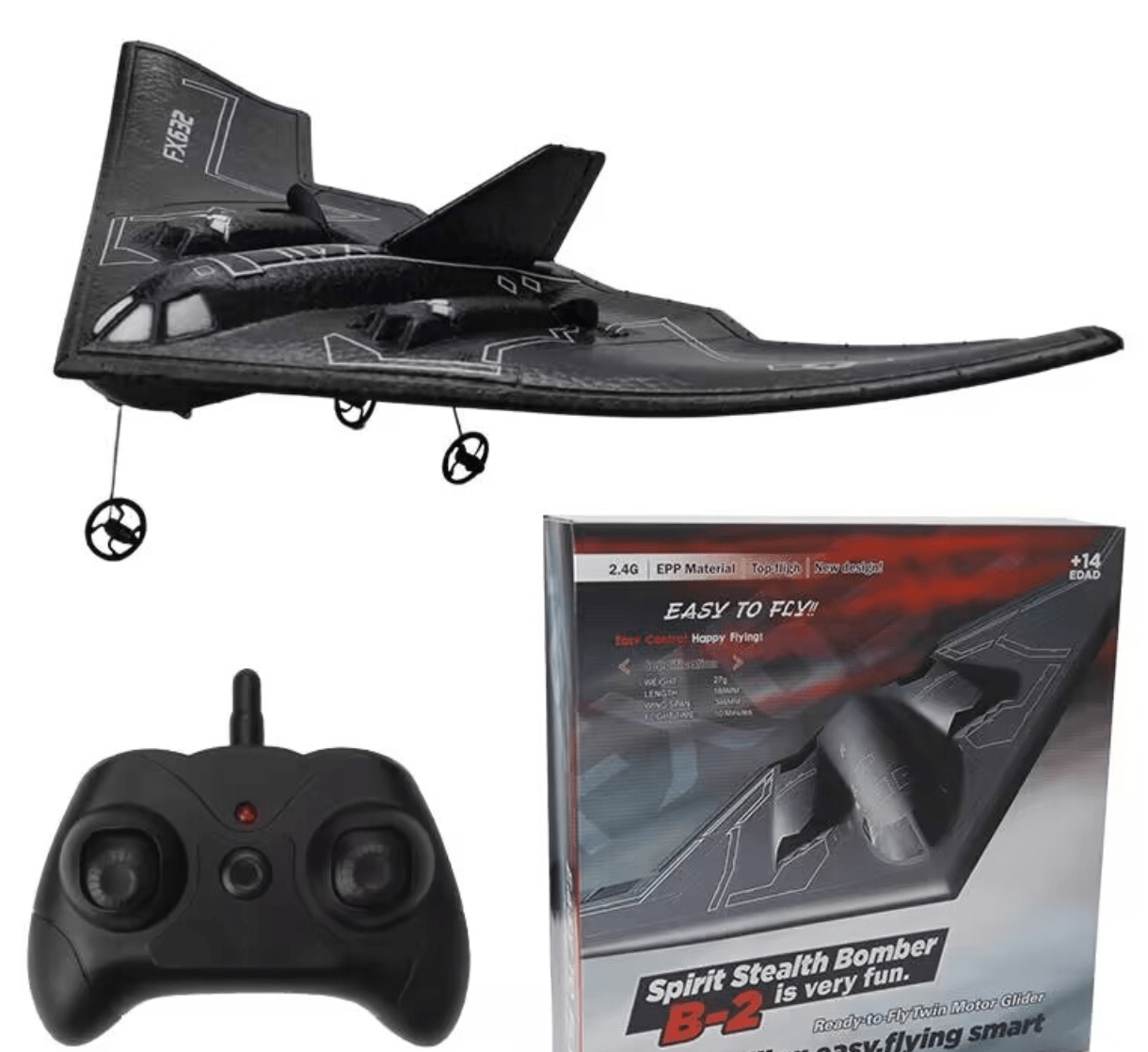 FX820 Electric Remote Control Mini Fighter Plane Model with sleek design and remote control.
