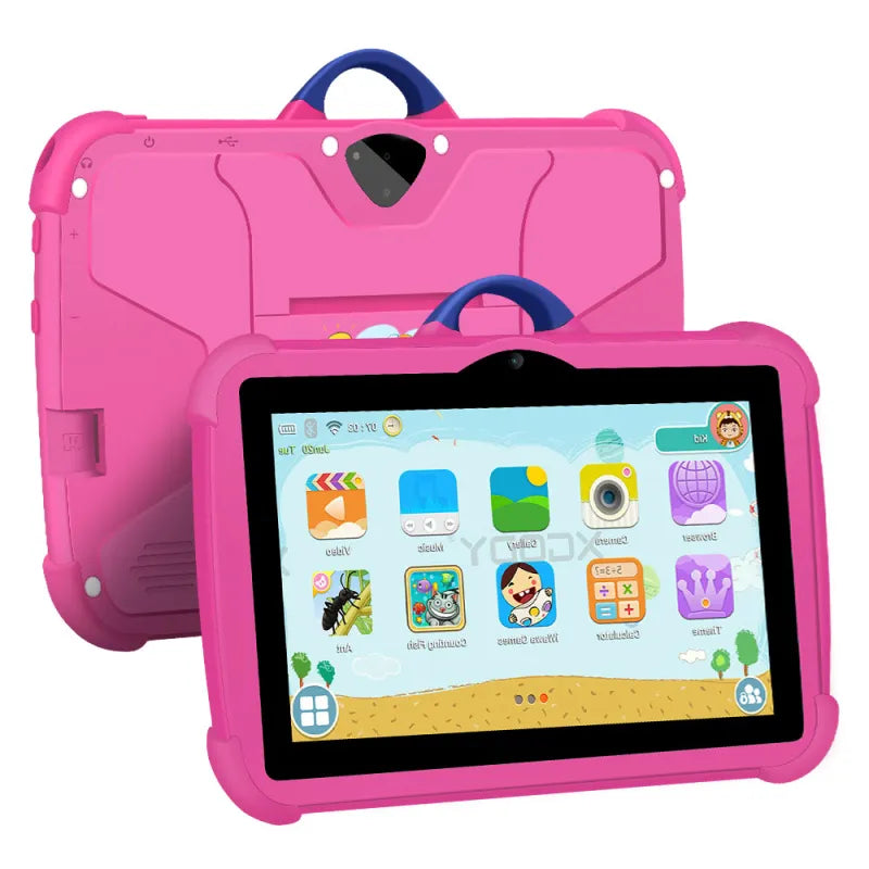 Tablette 7 pouces 4 Go 64 Go pour enfants Écran Full HD