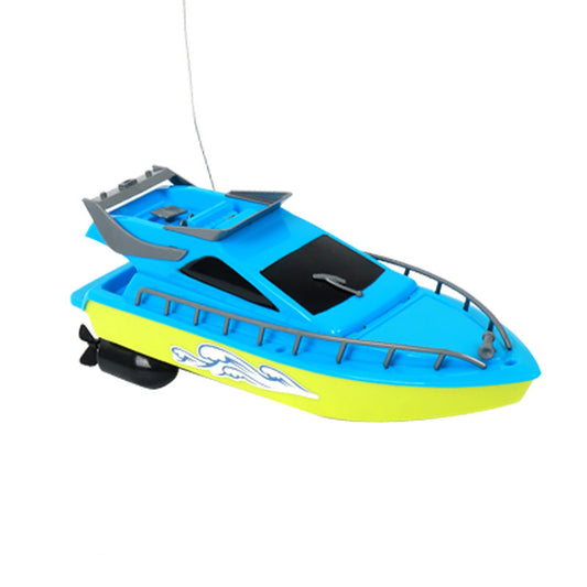 Remote Control Racing Boat for Kids - Durable Toy