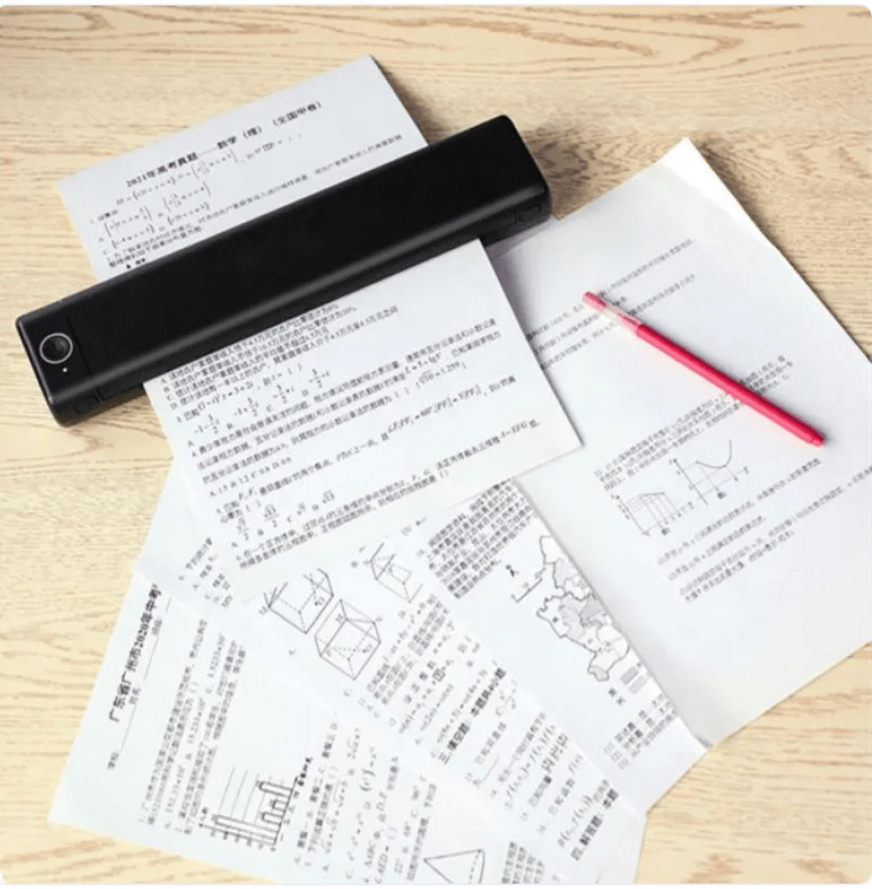 A4 Portable Wireless Bluetooth Thermal Printer for Travel & Mobile Office, Compatible with Tattoo Paper – Phomemo M08F on papers.