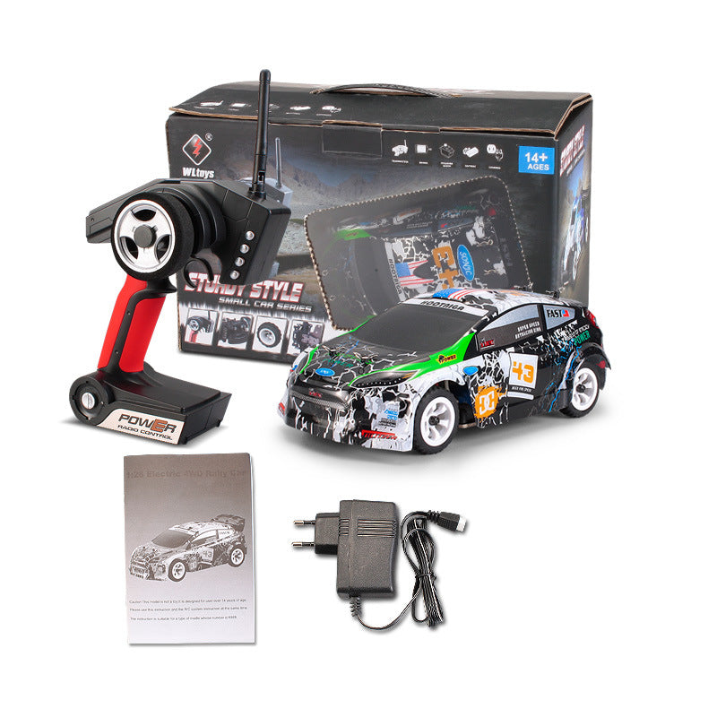 K989 Remote Control 4WD Mini Racing Car 1:28 Scale