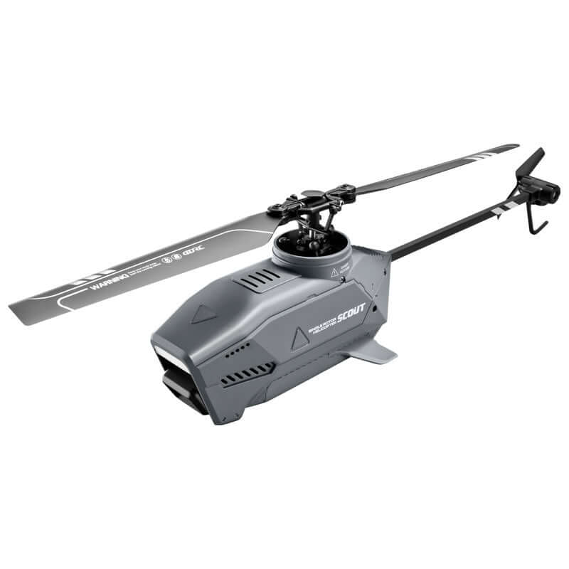 Mini Black Bee Remote Control Helicopter Drone Gift with sleek black design and advanced photography features.