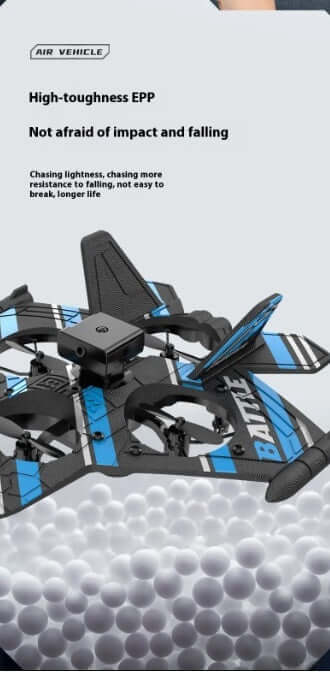 New Remote Control Bubble Plane design showcasing high-quality EPP material for durability and vibrant aesthetics.