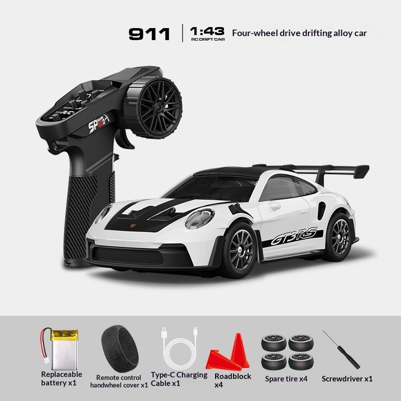 Remote Control Alloy Drift Car for Kids