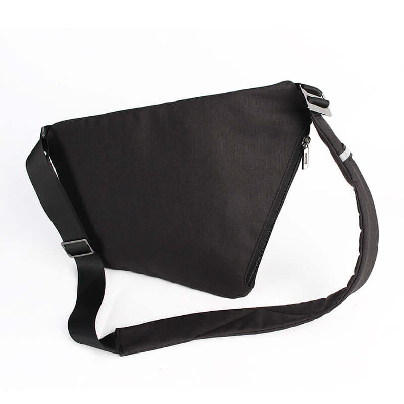 Versatile crossbody travel bag in black, designed for style and functionality, perfect for adventures.